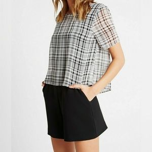 BCBGgeneration black and white romper